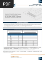 Intercalaire Gantrex mk90 Raillok Fiche Technique - Metrique