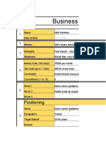 Business Clarity Document