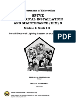 Sptve: Electrical Installation and Maintenance (Eim) 9