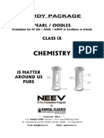 Chemistry: Study Package Pearl / Oodles Class Ix
