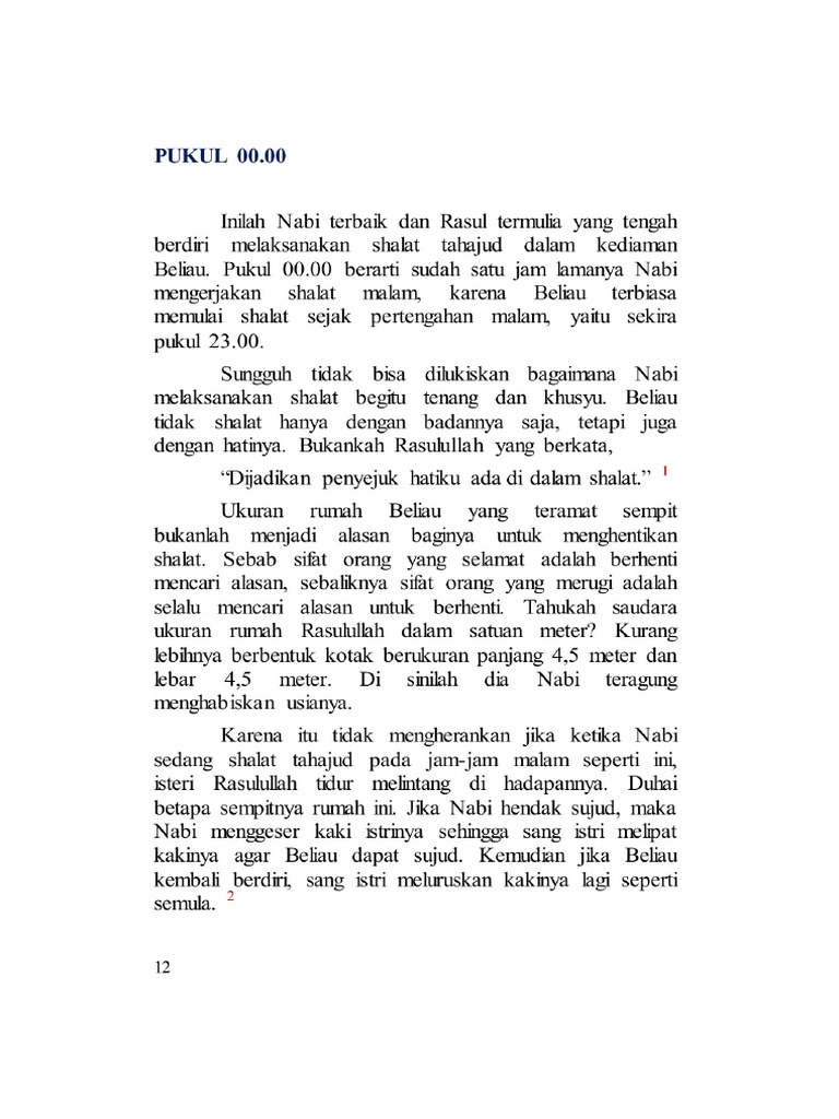 Keseharian Rasulullah Pdf 