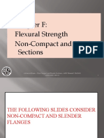 Chapter F: Flexural Strength Non-Compact and Slender Sections