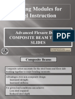 Teaching Modules For Steel Instruction: Advanced Flexure Design Composite Beam Theory Slides