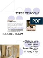 Types of Rooms: Sunil Kumar