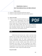 Pertemuan Ke-14. Konflik Dan Negosiasi Dalam Organisasi