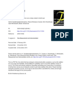 Journal Pre-Proof: Flow Measurement and Instrumentation