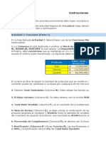 Funciones para análisis de ventas