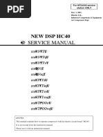 Service Manual: New DSP Hc40