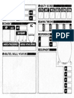 Old-School Essentials - Vagabond Character Sheet A4 AAC v2