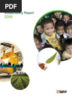 APP China 2009 Sustainability Report