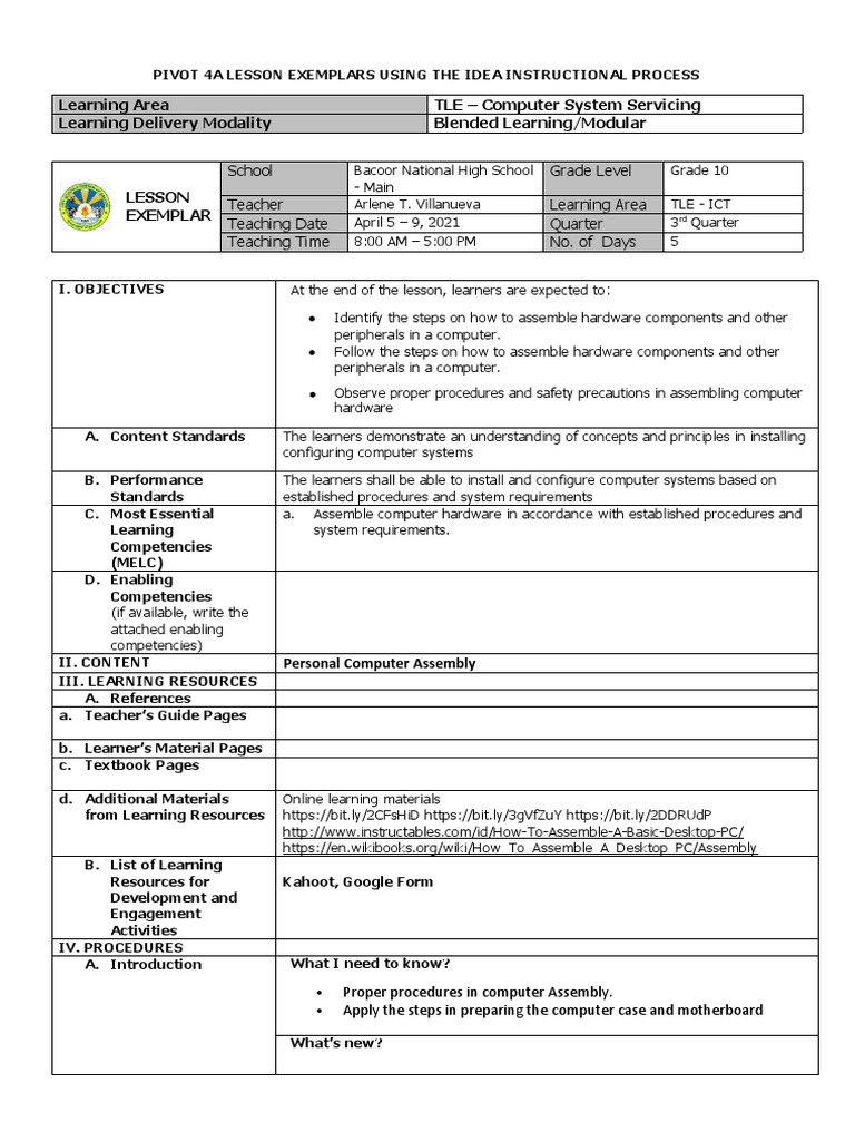 Computer Assembly Step-by-Step | PDF | Computer Data Storage | Equipment