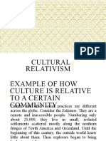 Ethics Cultural Relativism