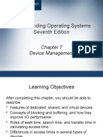 Understanding Operating Systems Seventh Edition: Device Management