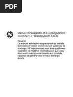 HPE_c03694085_Manuel d'installation et de configuration du boîtier HP BladeSystem c3000