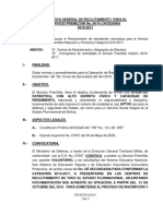 Requisitos Premilitar 2017