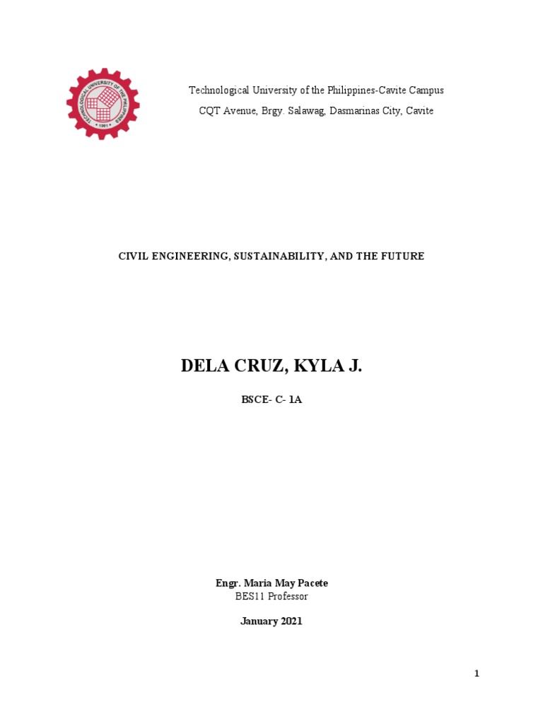 Future of Sustainable Civil Engineering | PDF | Sustainability | Resource