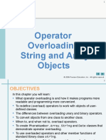 Operator Overloading String and Array Objects: 2006 Pearson Education, Inc. All Rights Reserved