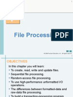 File Processing and Stream I/O in C