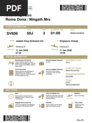Boarding Pass
