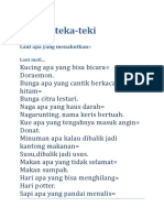 Pantun Teka