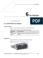 Fan Modules: 6.1 CX7E1FANA Fan Module