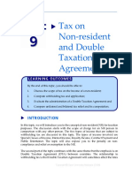 Topic: Tax On Non-Resident and Double Taxation Agreement