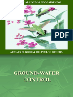 Groundwater Control