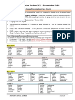 Assignment - 12 Min Groups