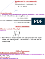 Oxides of Phosphorus (P-O Cage Compounds) : Physical Properties