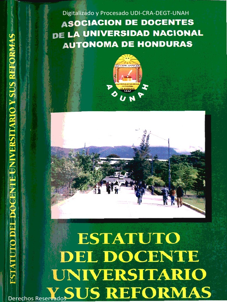 Estatuto Del Docente Universitario | PDF