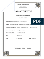 Báo Cáo Thực Tập- Kiều Trinh