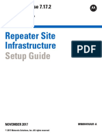 MN004416A01-A Repeater Site Infrastructure Setup Guide