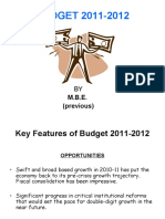 Final Budget 2011