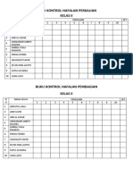 Buku Kontrol Hafalan Perkalian Dan Pembagian