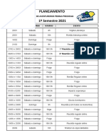 Planejamento 1º Semestre Aventureiros