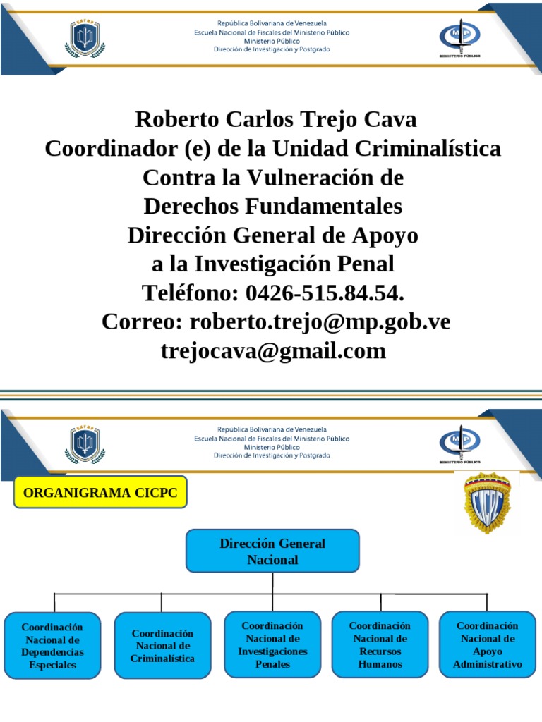 Cicpc I | PDF | Ciencia forense | Policía