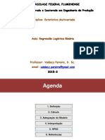 Estatistica Multivariada SPSS 08 Regressao Logistica Binaria