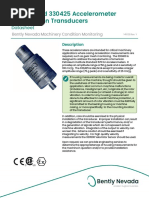 and 330425 Accelerometer Acceleration Transducers: Datasheet