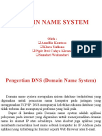 Domain Name System: Amellia Kontesa Klara Yuliana Pipit Dwi Cahya Kirana Sundari Wulandari