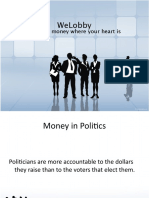 Welobby: Put Your Money Where Your Heart Is