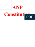 Awami National Party Constitution