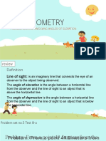 Trigonometry: Problem Solving Involving Angles of Elevation