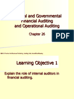 Internal and Governmental Financial Auditing and Operational Auditing