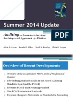 Summer 2014 Update: Auditing