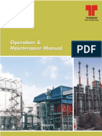 Operation & Maintenance Manual for 1 x 135TPH Travagrate Boiler