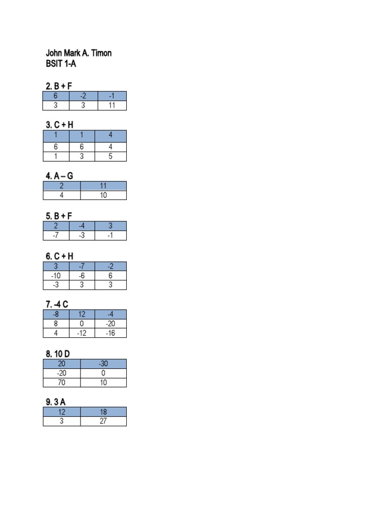Math Problem Solutions and Calculations | PDF