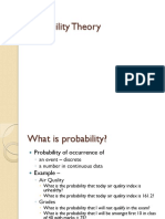 Probability Theory