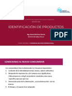 Unidad 01 Sesión 08 Identificación de Productos