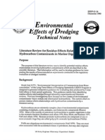 Environmental Effects of Dredging: Technical Notes