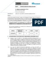 Informe de Organo Sancionador